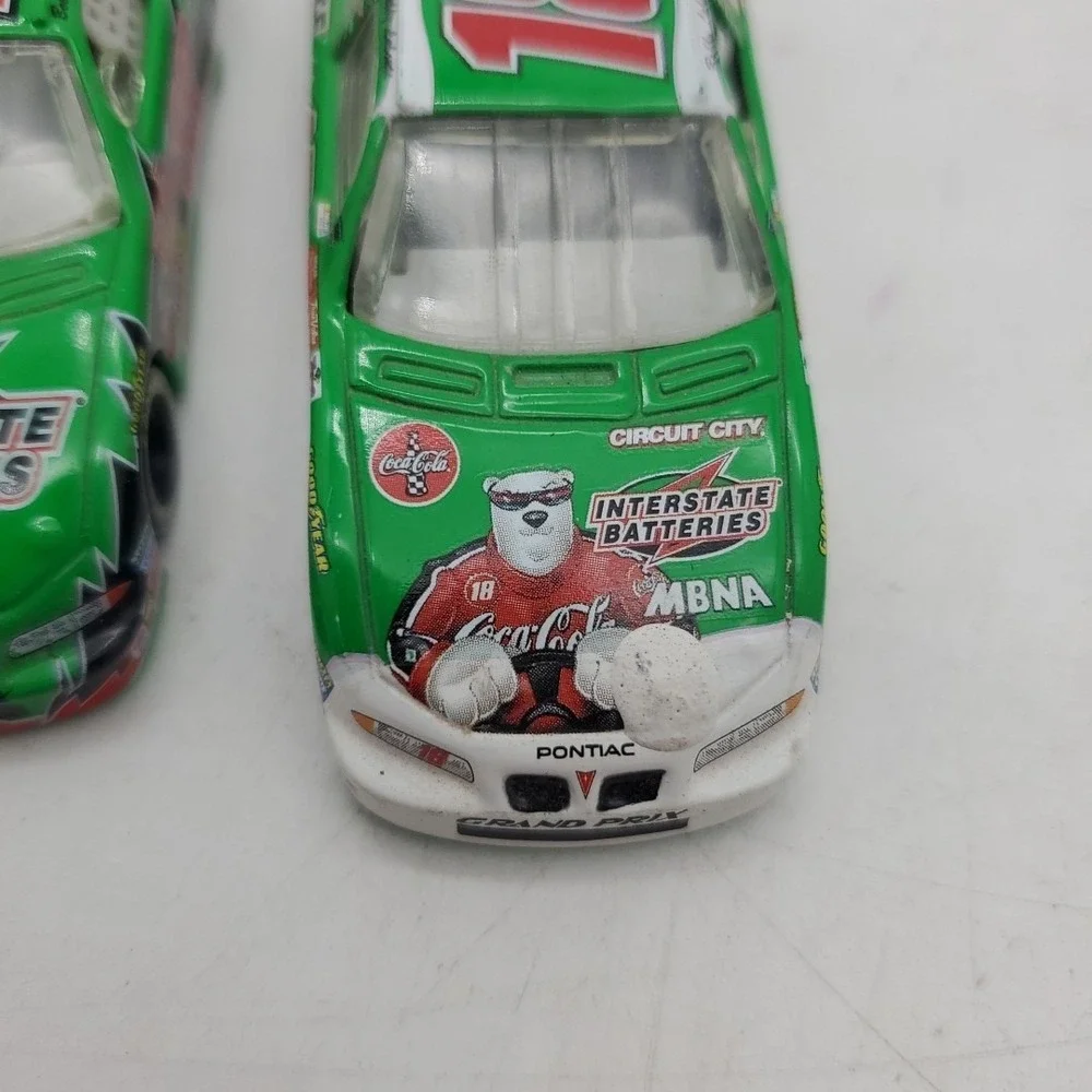 NASCAR Bobby‎ Labonte #18 Set Of 3 Action Cars Photograph Display Interstate